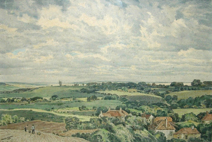 Distant view of Winchelsea